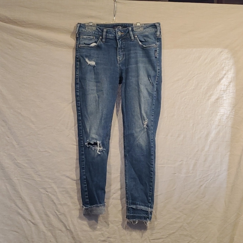 Silver Aiko Skinny Jeans SZ 27/L26
